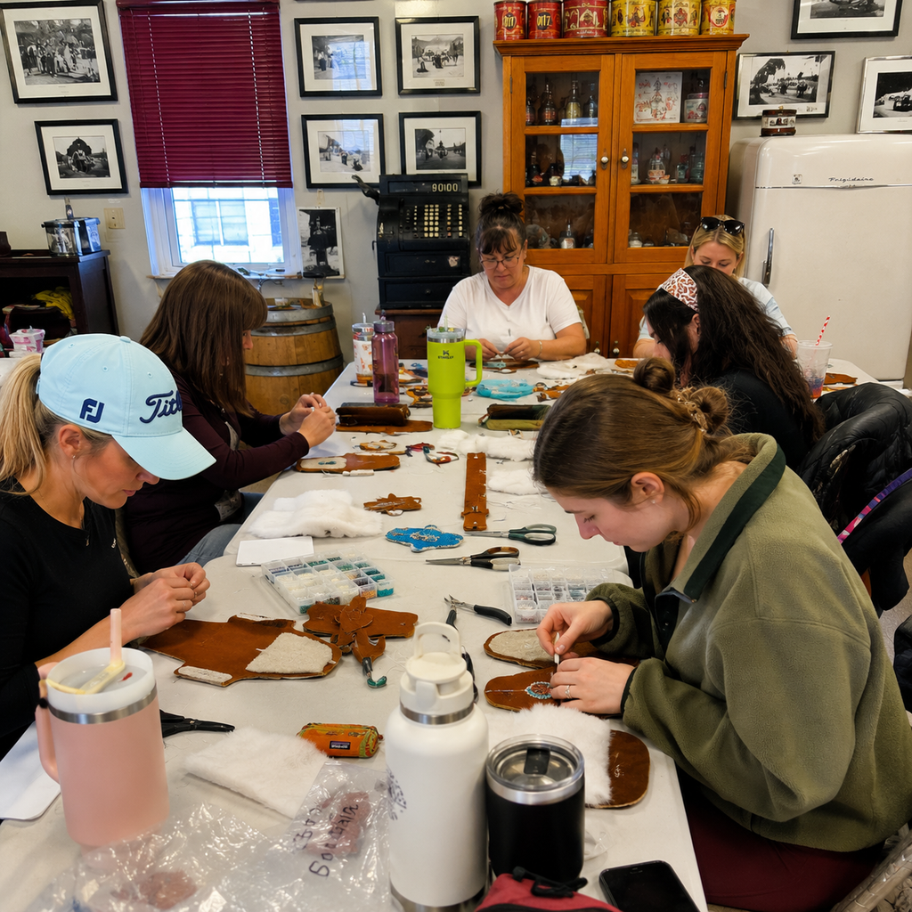 Hands-on leather craft workshop in Ontario – Hide & Stitch Co.